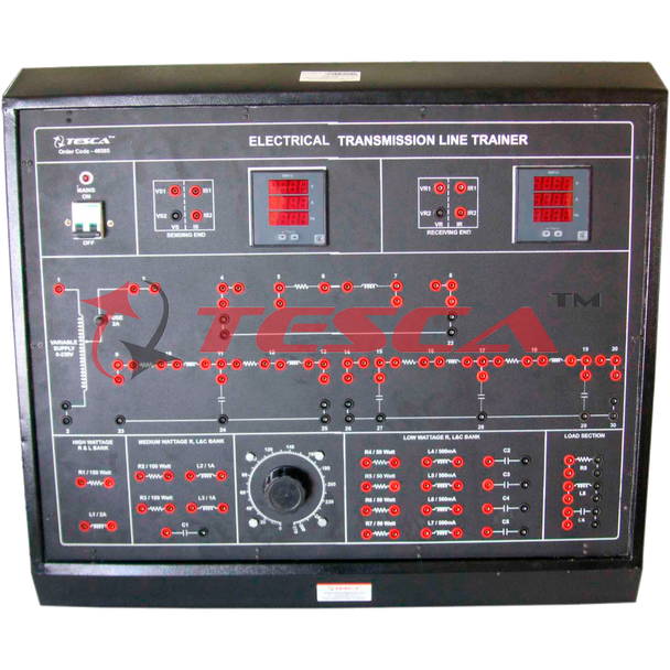 Electrical Transmission Line Trainer - Order Code 46585
