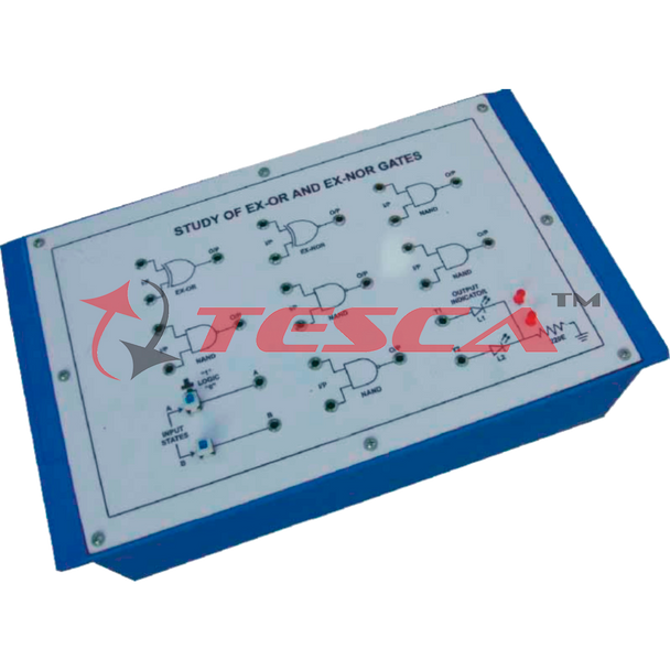 Study of EX-OR and EX-NOR Gates - Order Code 38635