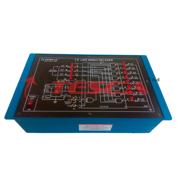 1:8 Line Demultiplexer (Digital) - Order Code 38641