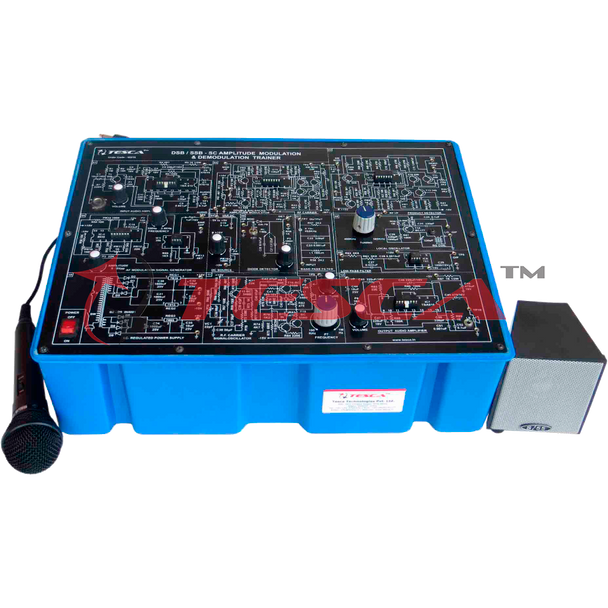 DSB / SSB Amplitude Modulation & Demodulation Trainer - Order Code 40516