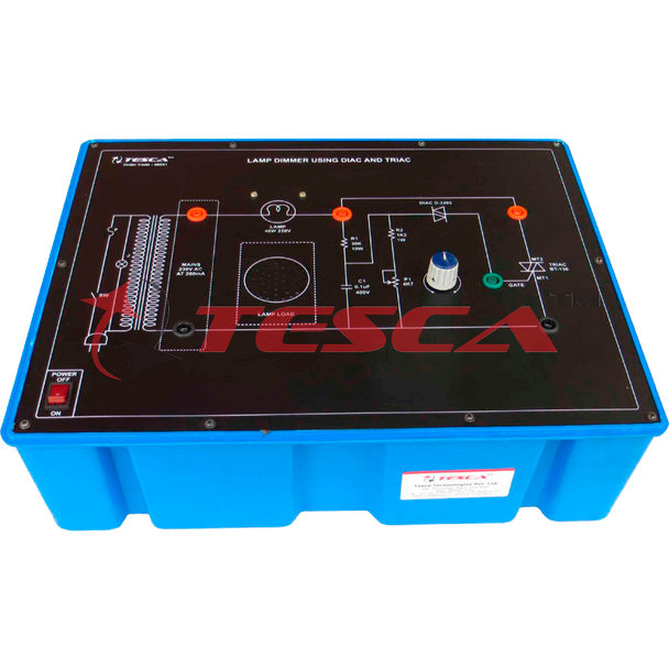 Lamp Dimmer Using Diac and Triac with Power Supply - Order Code 46551