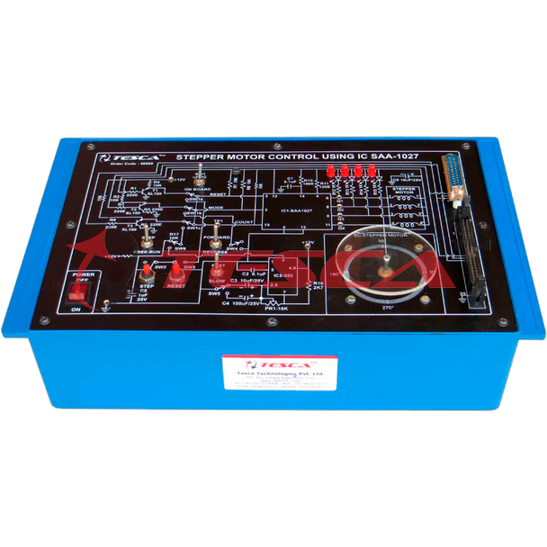 Stepper Motor Control Using IC SAA-1027 - Order Code 46566