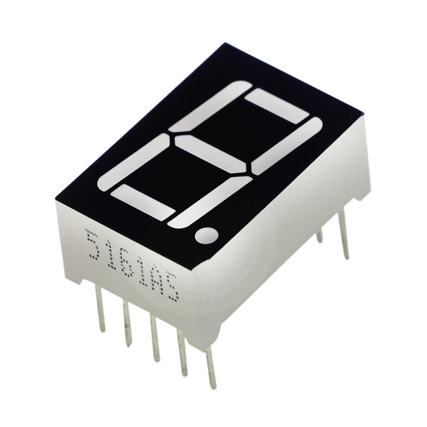 0.56" Red 7-Segment Display - 1 Digit (CC)