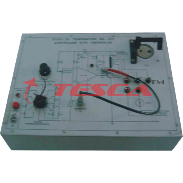Study of temperature ON-OFF Controller with Thermistor with power supply (C.R.) - Order Code 36243