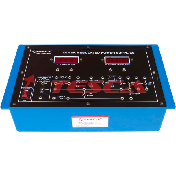Zener regulated Power Supplies in 2 meters (C.R.) - Order Code 36207