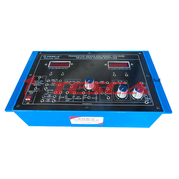 Transistor Series & Shunt Voltage Regulated Power Supplies in 2 meters (C.R.) - Order Code  36206