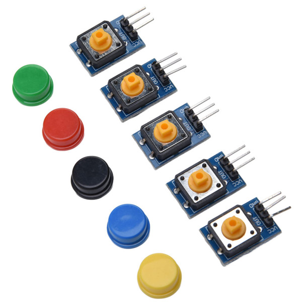 6Pcs/set Electronic Building Blocks Button Module