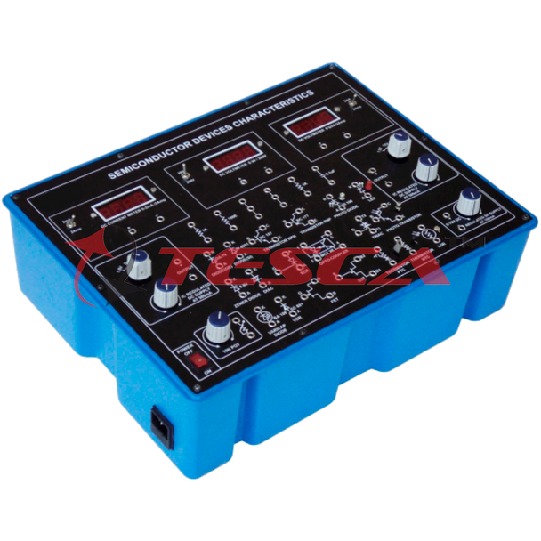 Semi-Conductor Devices Characteristics with power supply and 3 multi range meters - Order Code 36184