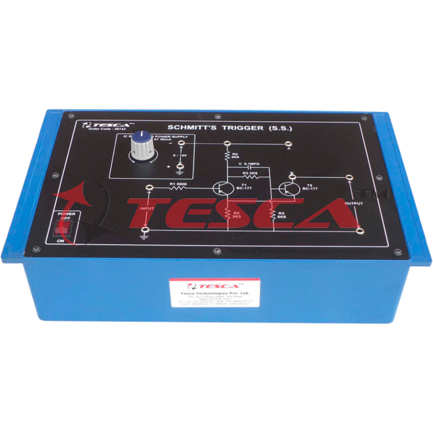 Schmitt`s Trigger with power supply - Order Code 36143
