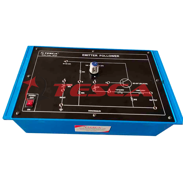 Emitter Follower (CC) with power supply - Order Code 36122