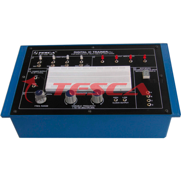 Digital I.C. Trainer (TTL) (for verification of Truth Table) - Order Code 33512