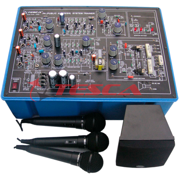 PA (Public Address) System Trainer - Order Code 10902