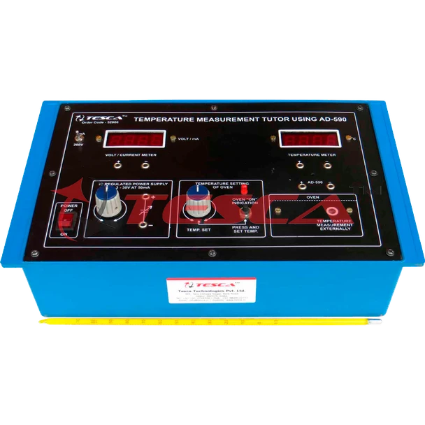 Temperature Measurement Tutor using AD-590 - Order Code 52006