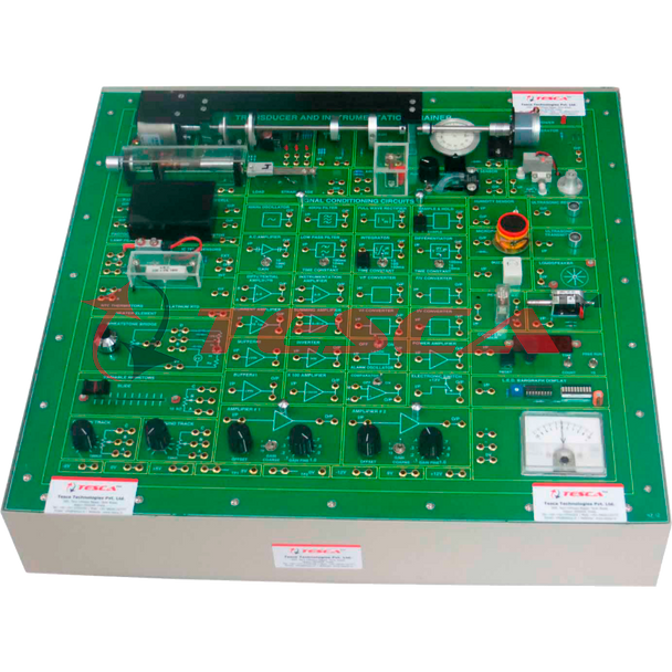 Transducer & Instrumentation Trainer - Exhaustive Practical Course - Order Code 52051