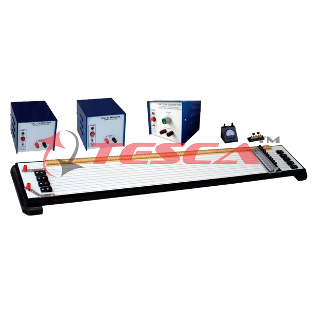 Comparison of Electro Motive Forces (EMFs) of Two Primary Cells By Using A Potentiometer - Order Code 55712