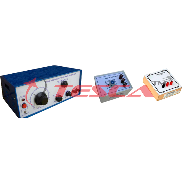 Study of variation of power factor with frequency of a given coil using CRO - Order Code 55729