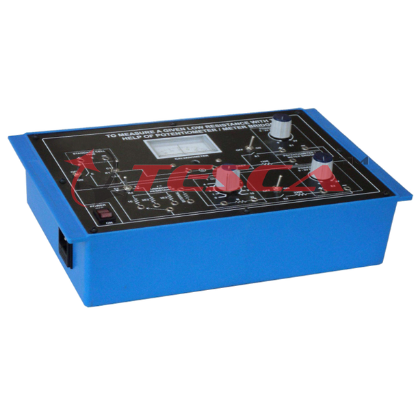 To Measure a Given Low Resistance With the Help of Potentiometer Meter Bridge - Order code - 55904