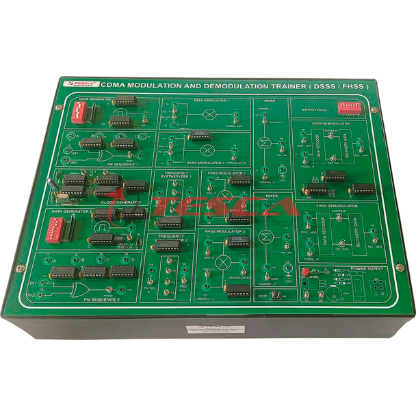 CDMA - DSSS/FHSS Trainer - Order Code 40544A