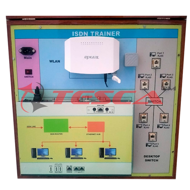 ISDN Trainer with Power Supply - Order Code 40553A