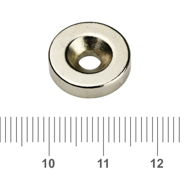 12mm x 4mm with countersunk hole Magnet