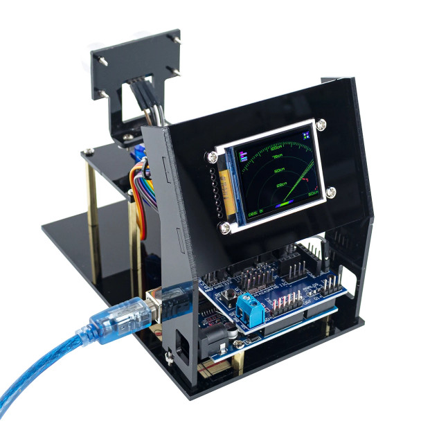 Simulation Ultrasonic Radar Sensor Module