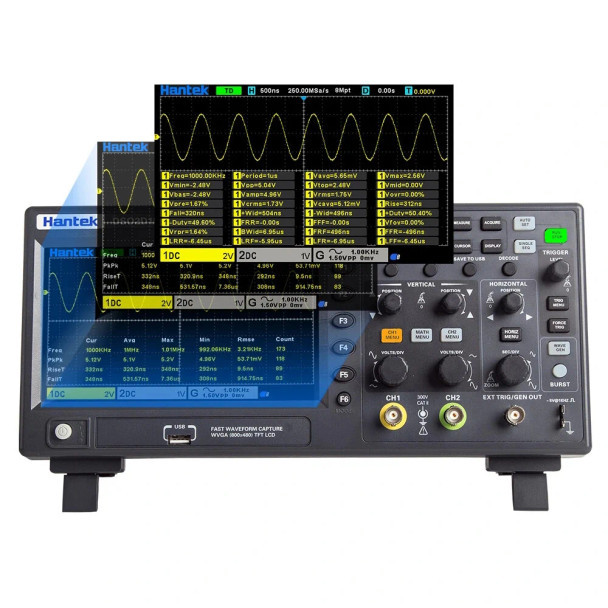 DSO2D15 2-Channel + 150MHz 1GSa/s Signal Generator Oscilloscope 2 in 1