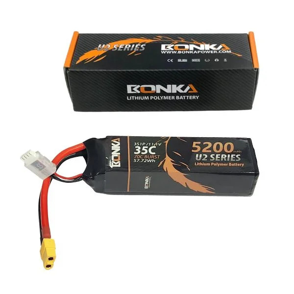 5200mAh 4S 35C 14.8V LiPo Battery XT60