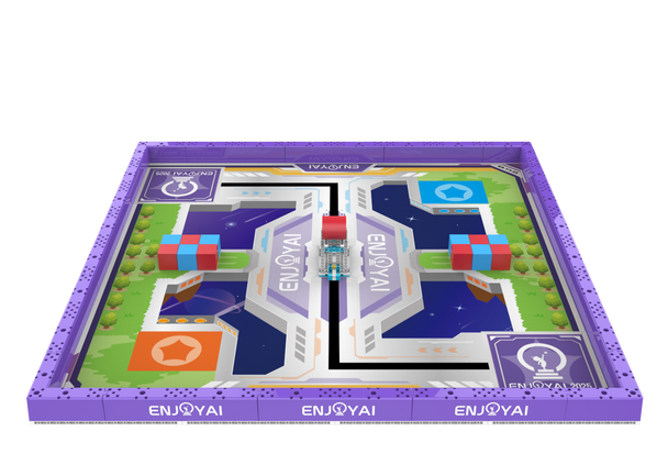 ENJOY AI 2025 Geometric Forest Map