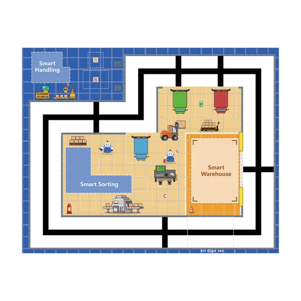 ACEBOTT Smart Factory Sandbox Map