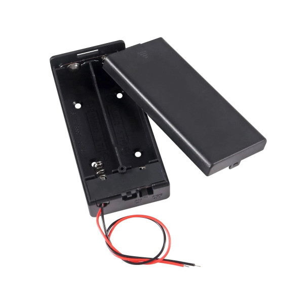 2 x 16850 cell box with cover/ON-OFF