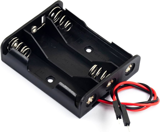 3 X AA Plastic Battery Holder