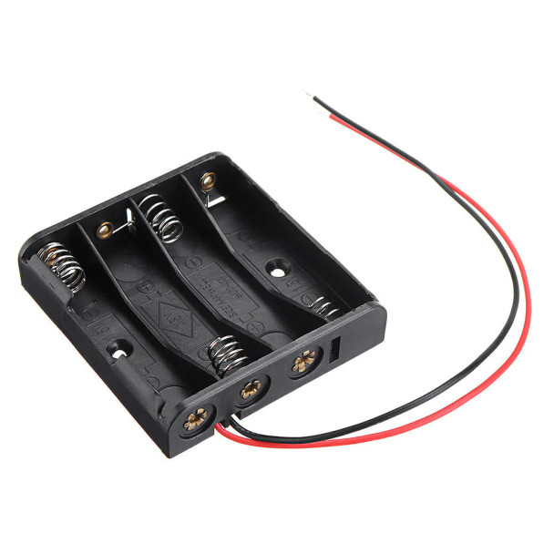 4 x AAA Battery Holder Box