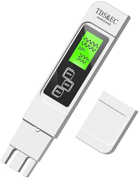 TDS & EC Digital LCD EC Meter Conductivity Tester