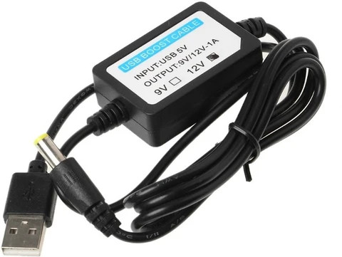 5V 1A USB Booster Cable 12V 1A