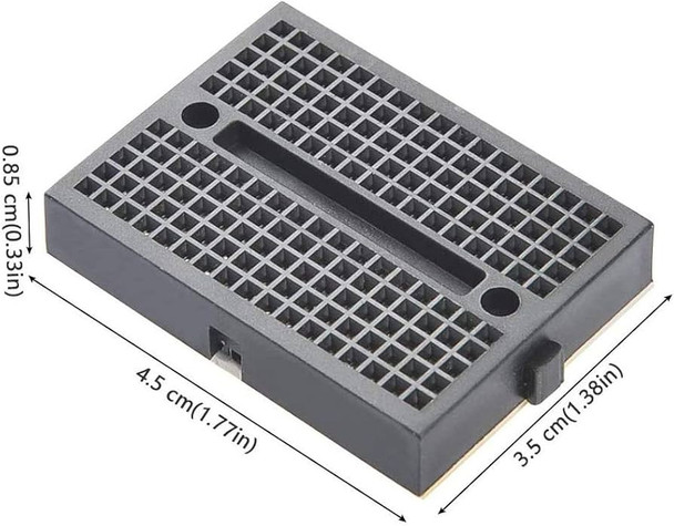 Mini Solderless Breadboard (Black)