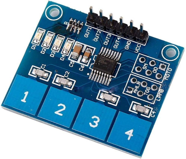 TTP224 4-way Keypad Capacitive Touch Switch