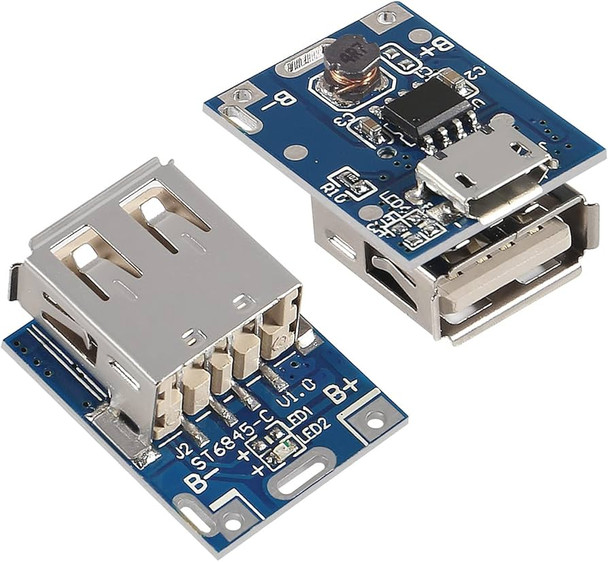 5V Step-Up Power Module Lithium Battery Charging Protection Board USB For DIY Charger 134N3P