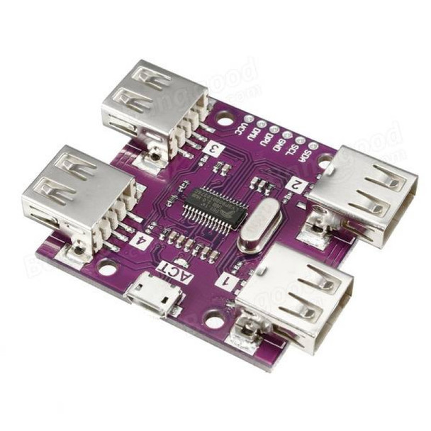 USB 2.0 HUB 4-Port High Speed ​​Control Module