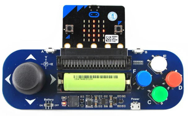Gamepad module for micro:bit, Joystick and Buttons