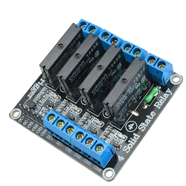 5V 4 CH OMRON SSR  Solid Relay Module