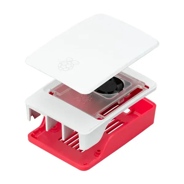 Official Raspberry Pi 5 Case - Red/White