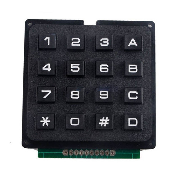 4x4 Matrix (BLACK) Keypad Module