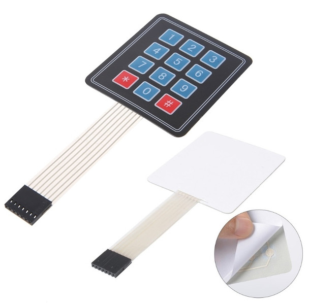 Keypad 4 X 3 Membrane