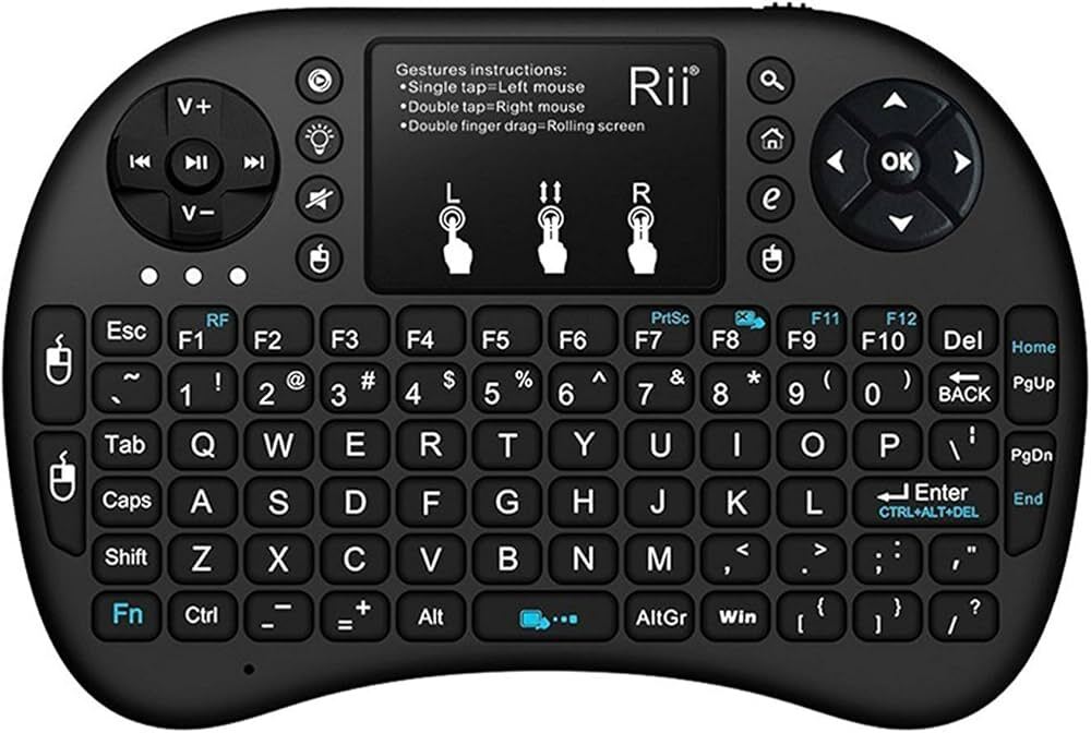 Mini Keyboard 3 In 1 2.4G Wireless Keyboard, For TV Box