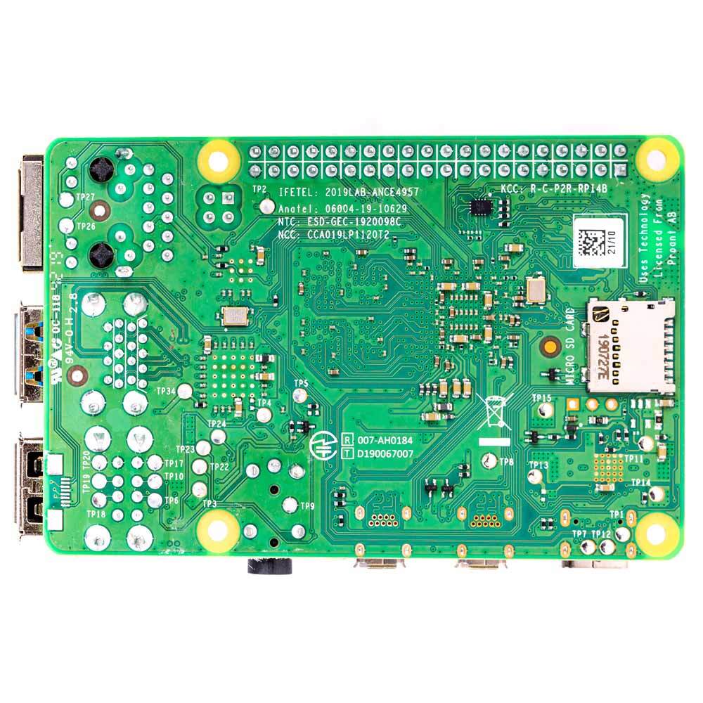 Raspberry Pi 4B - 4GB RAM, Compact and Expandable.