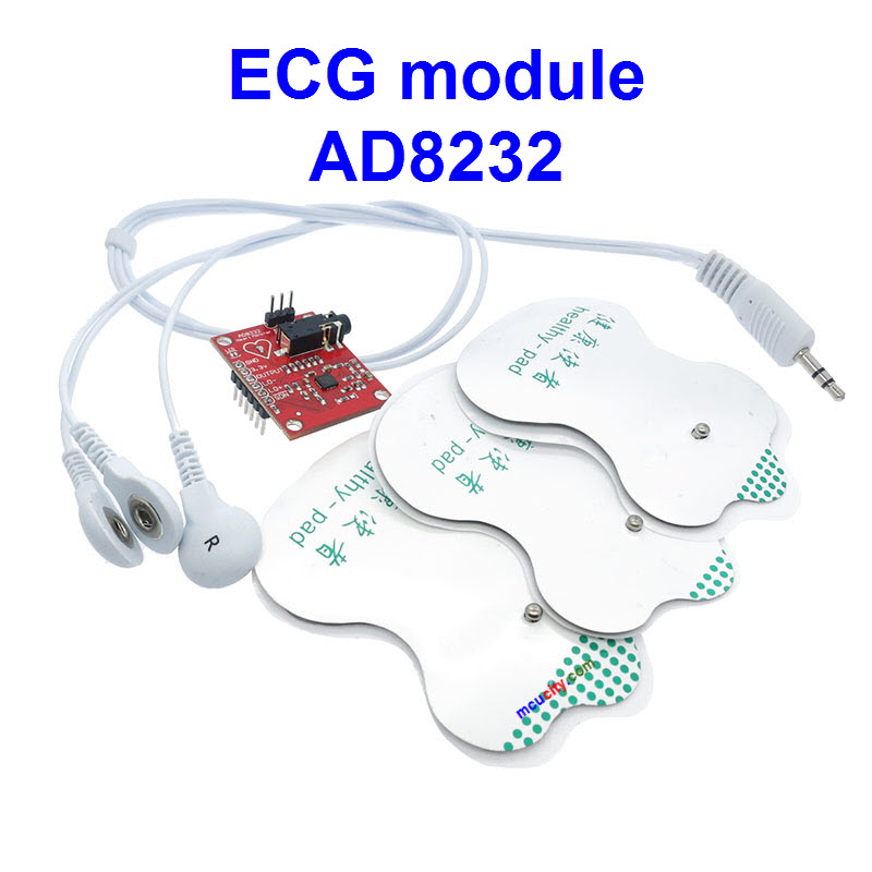 AD8232 Analog Heart Rate Monitor Sensor (ECG)