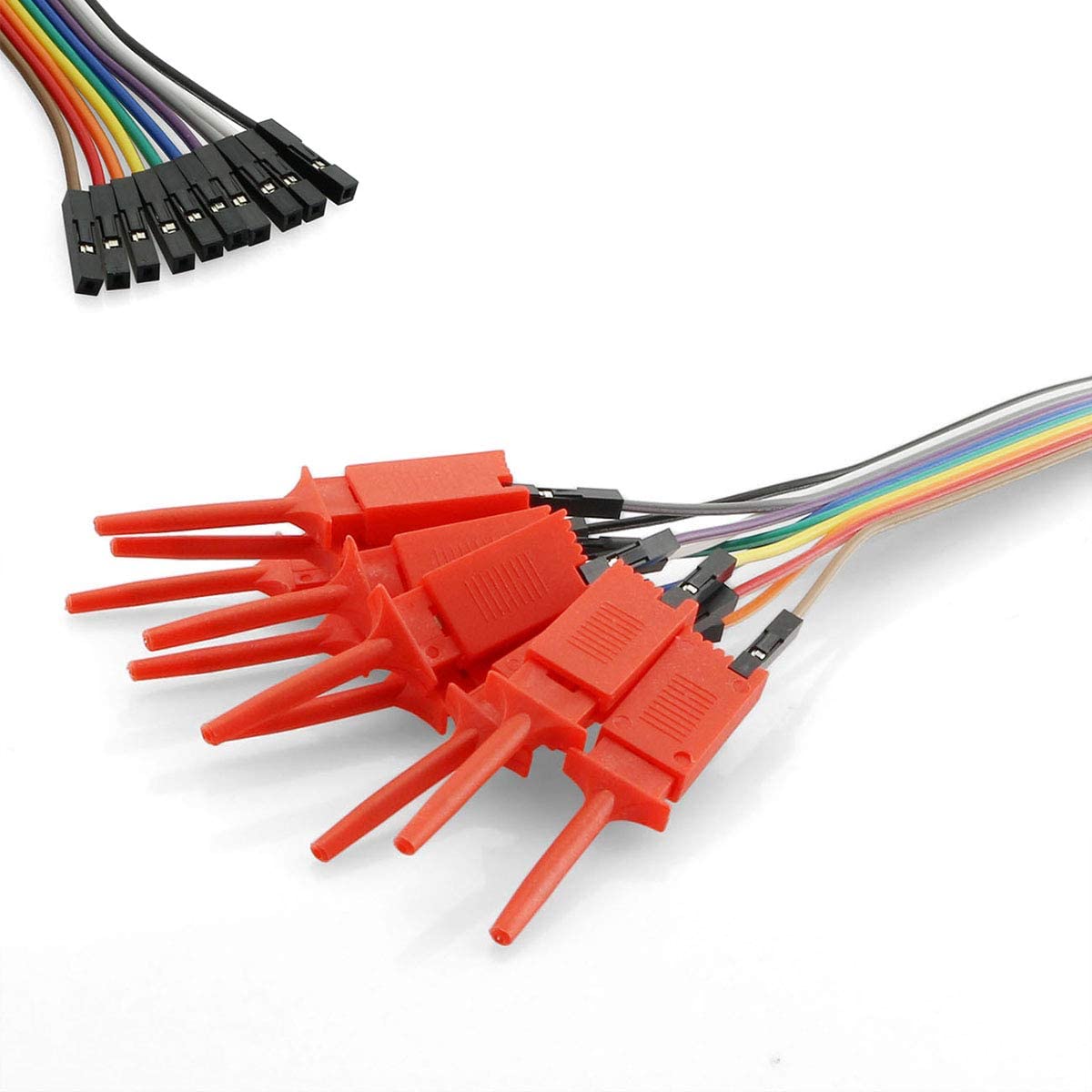 SMD IC test hook clip Logic Analyzer 10pin test hook.