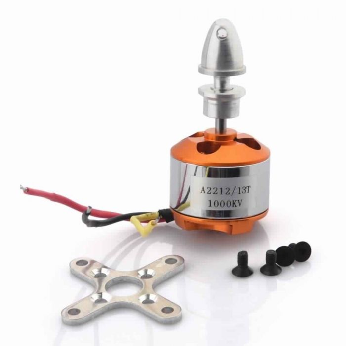 UAV Brushless Motor A2212/13 1000Kv 410A current.
