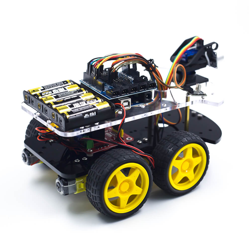 Multi-Functional 4WD Robot Car Chassis Kit