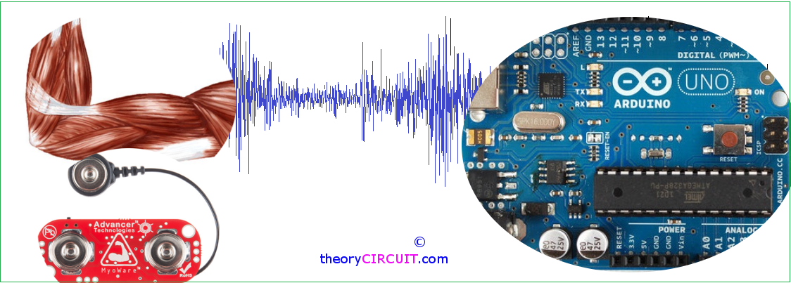 Датчик мышечной активности для arduino проектов